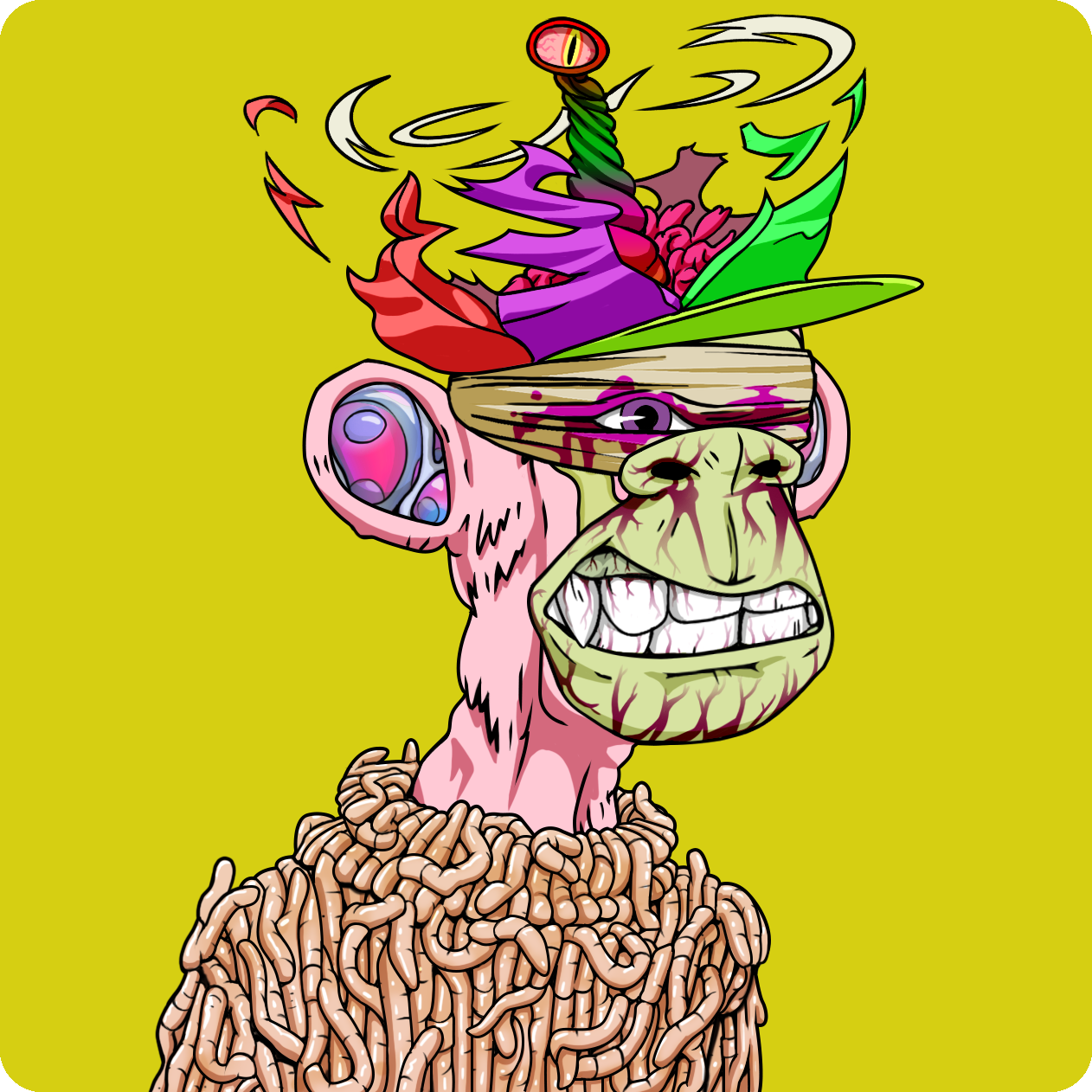 Yuga Labs - Mutant Ape Yacht Club - NFT # 8350