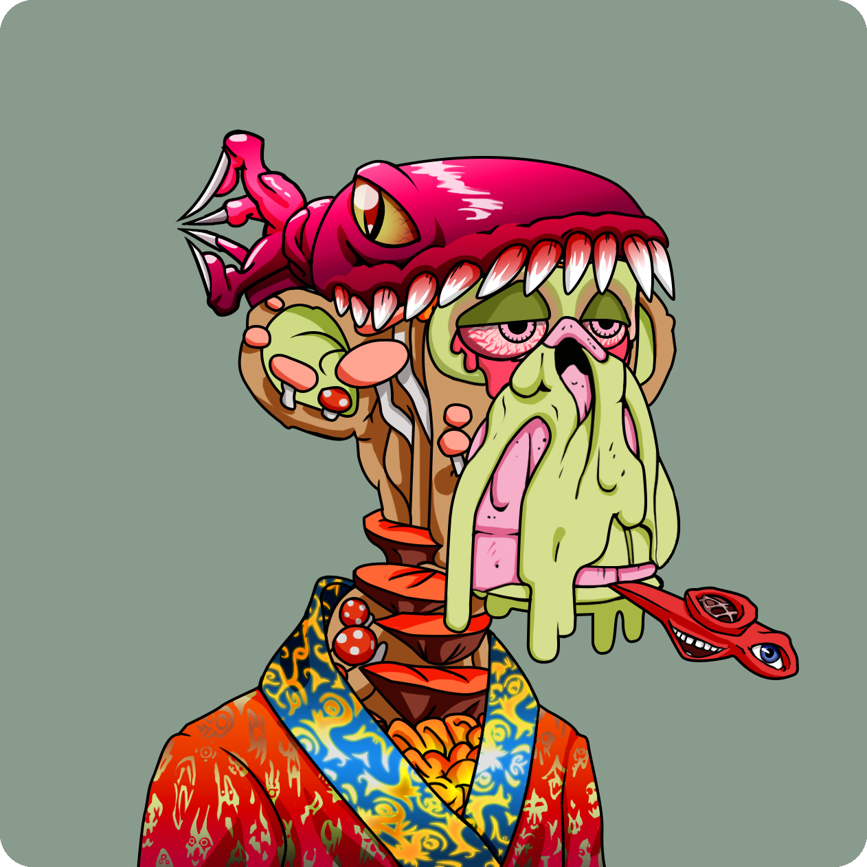 Yuga Labs - Mutant Ape Yacht Club - NFT # 3677