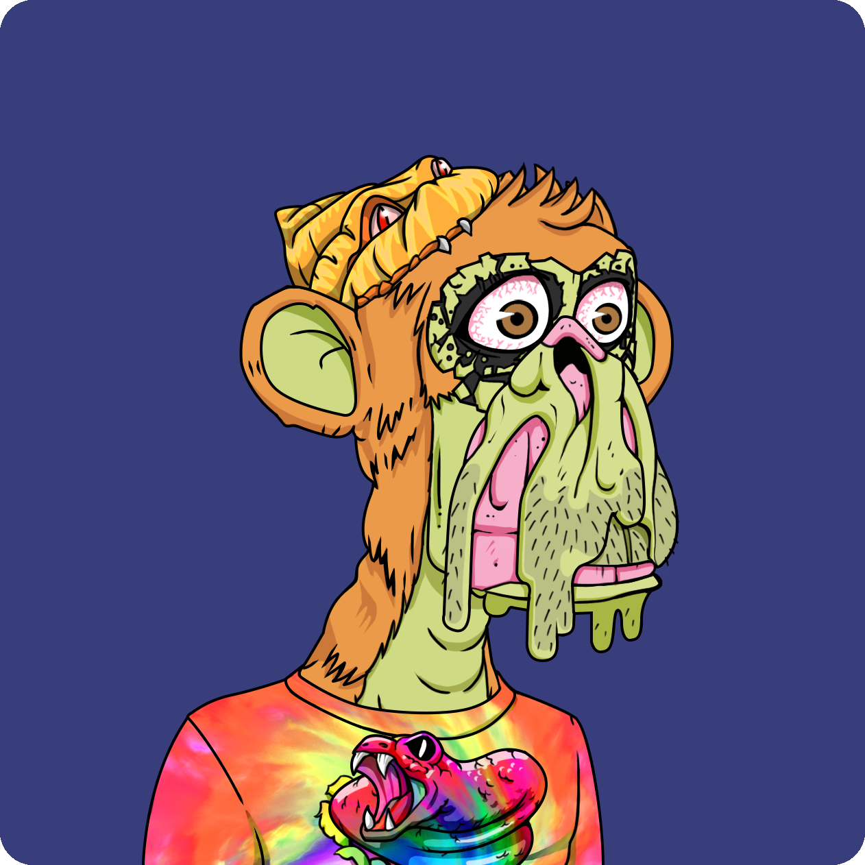 Yuga Labs - Mutant Ape Yacht Club - NFT # 21968