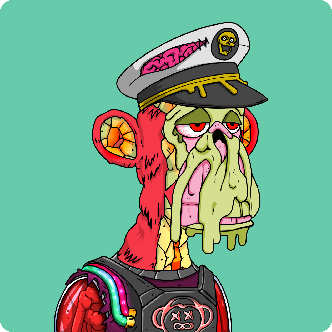 Yuga Labs - Mutant Ape Yacht Club - NFT # 890