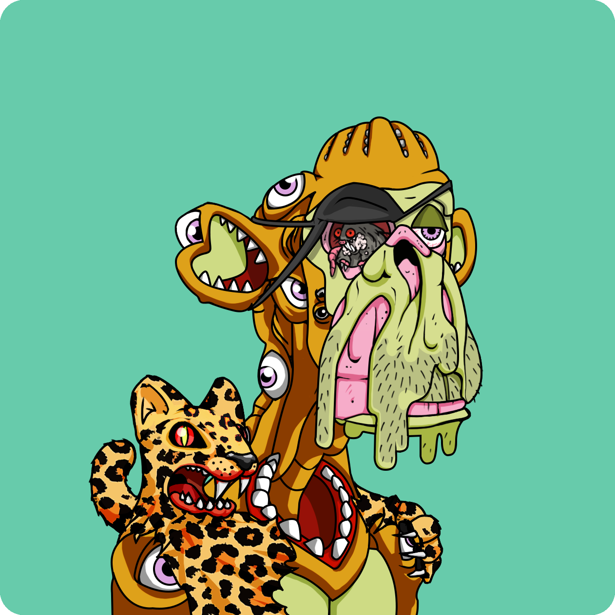 Yuga Labs - Mutant Ape Yacht Club - NFT # 20832