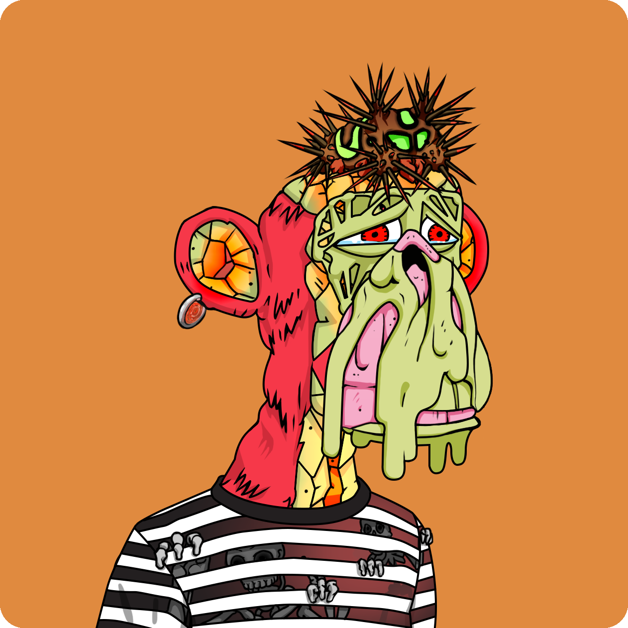 Yuga Labs - Mutant Ape Yacht Club - NFT # 4121