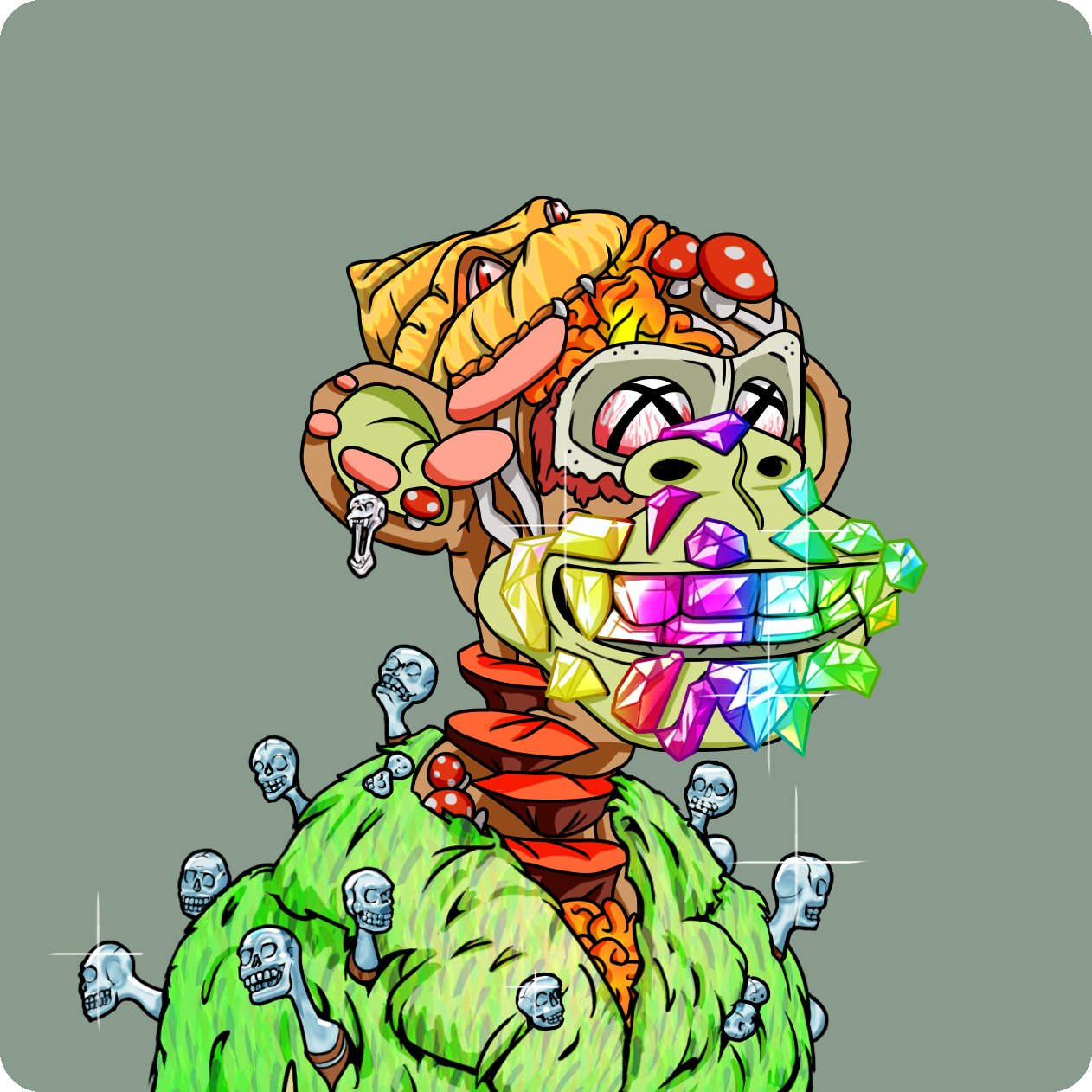 Yuga Labs - Mutant Ape Yacht Club - NFT # 25970