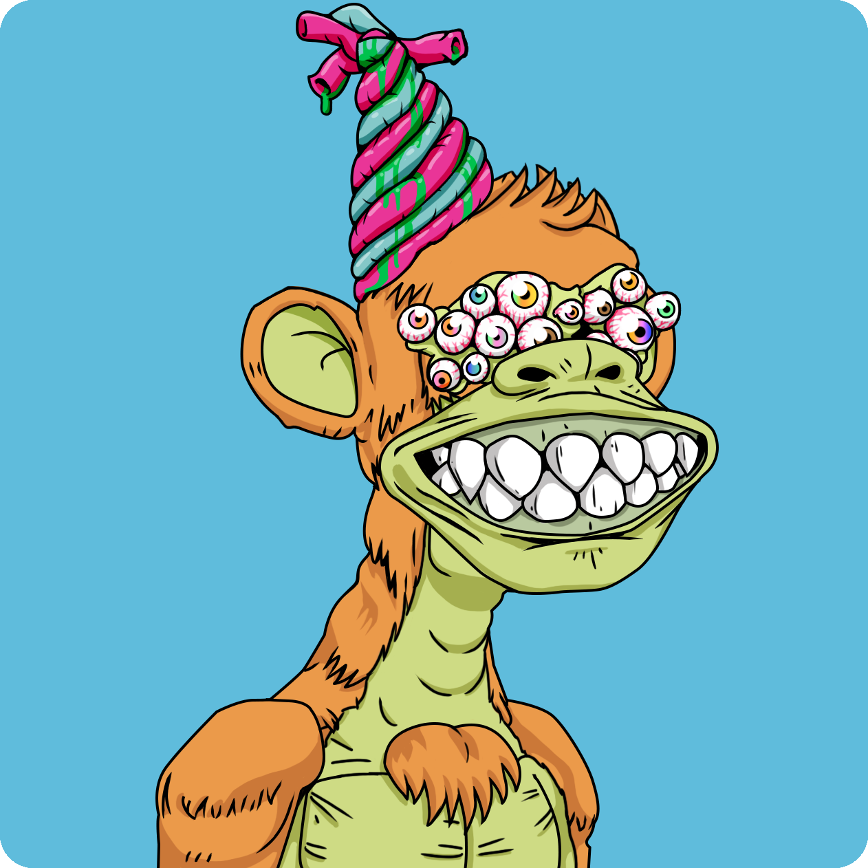 Yuga Labs - Mutant Ape Yacht Club - NFT # 2323