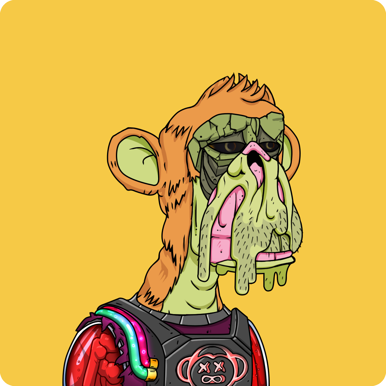 Yuga Labs - Mutant Ape Yacht Club - NFT # 19838