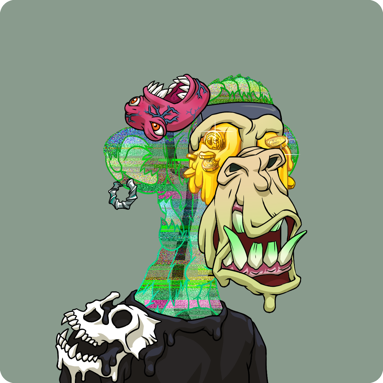 Yuga Labs - Mutant Ape Yacht Club - NFT # 3931