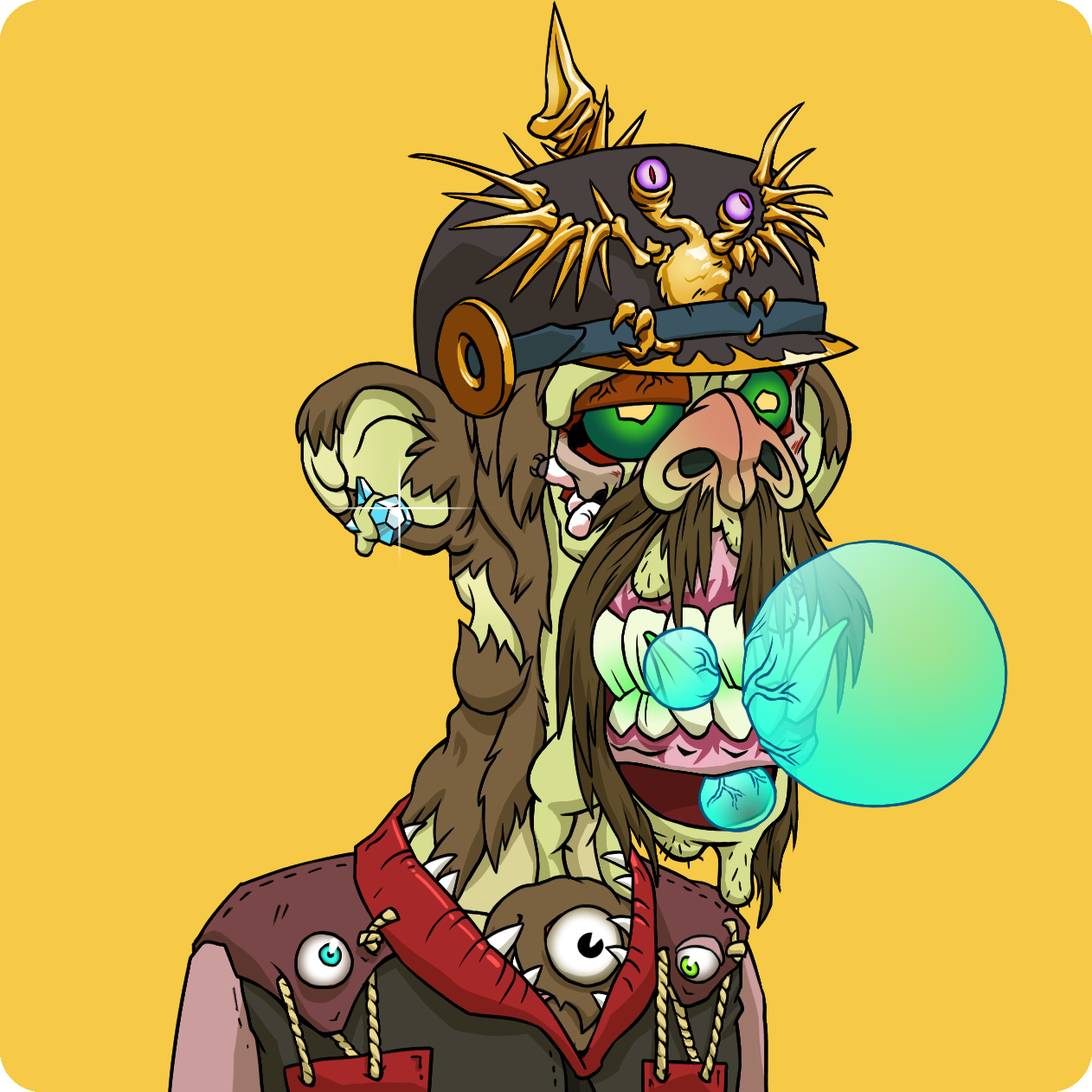 Yuga Labs - Mutant Ape Yacht Club - NFT # 26371