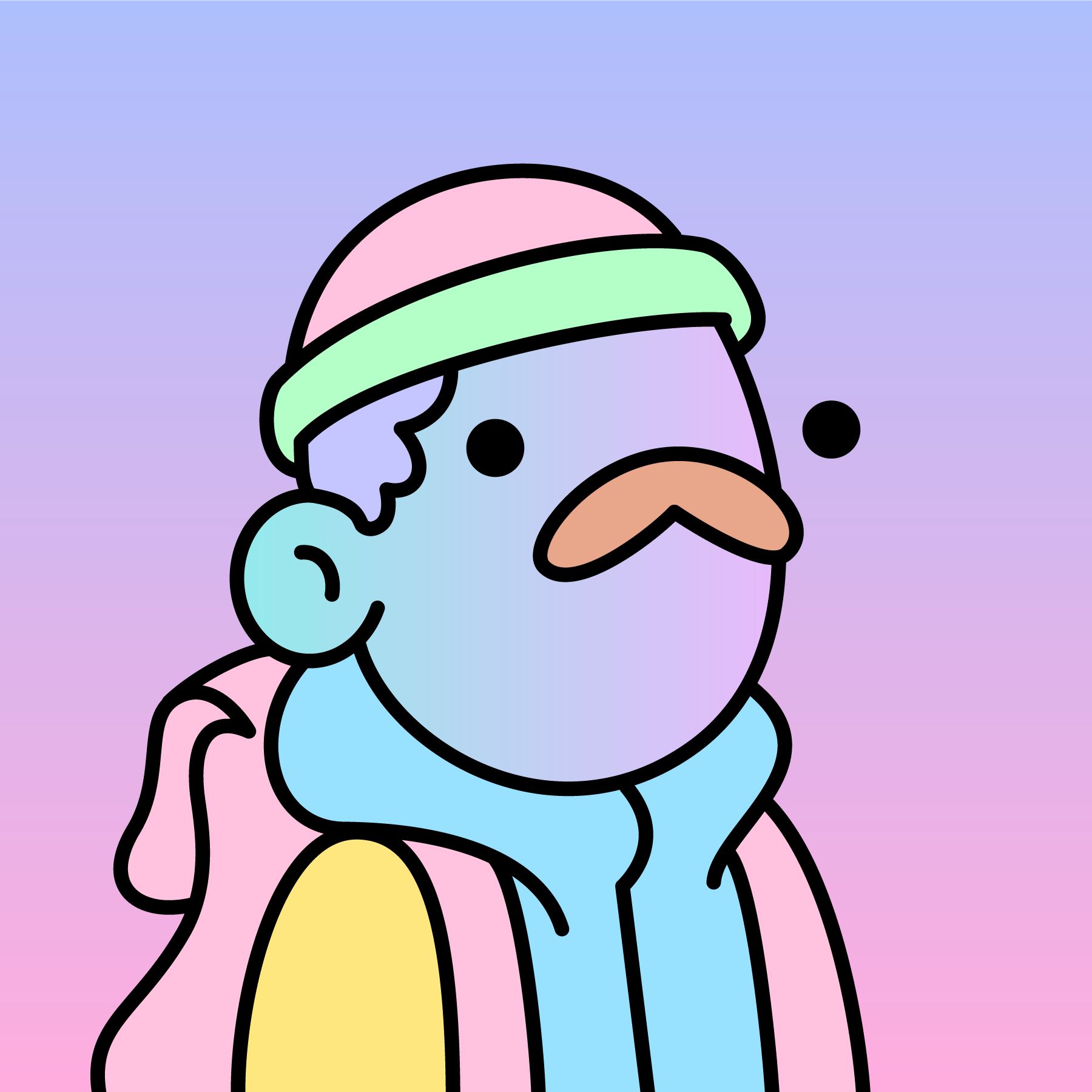 The Doodles Founders - Doodles - Doodle #9195 - NFT # 9195