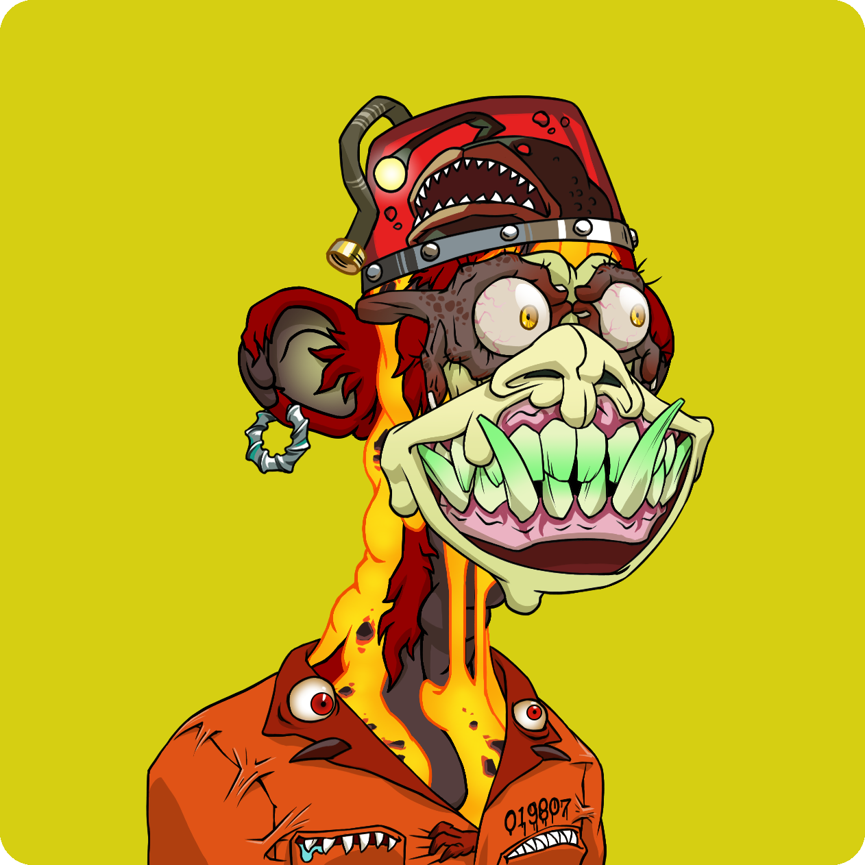 Yuga Labs - Mutant Ape Yacht Club - NFT # 27581