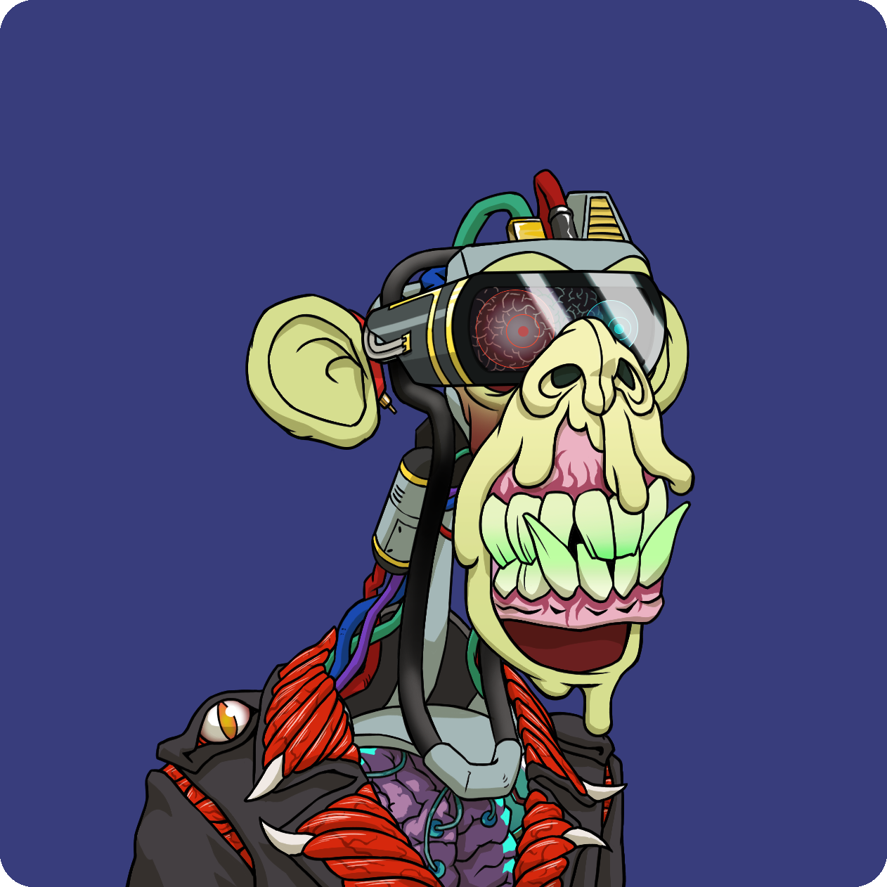 Yuga Labs - Mutant Ape Yacht Club - NFT # 1156