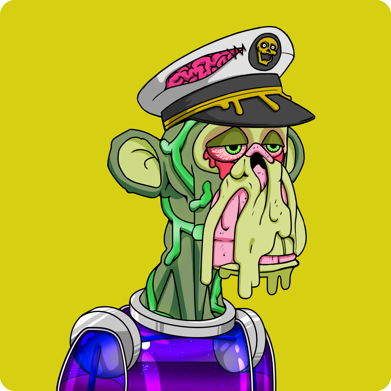 Yuga Labs - Mutant Ape Yacht Club - NFT # 1376