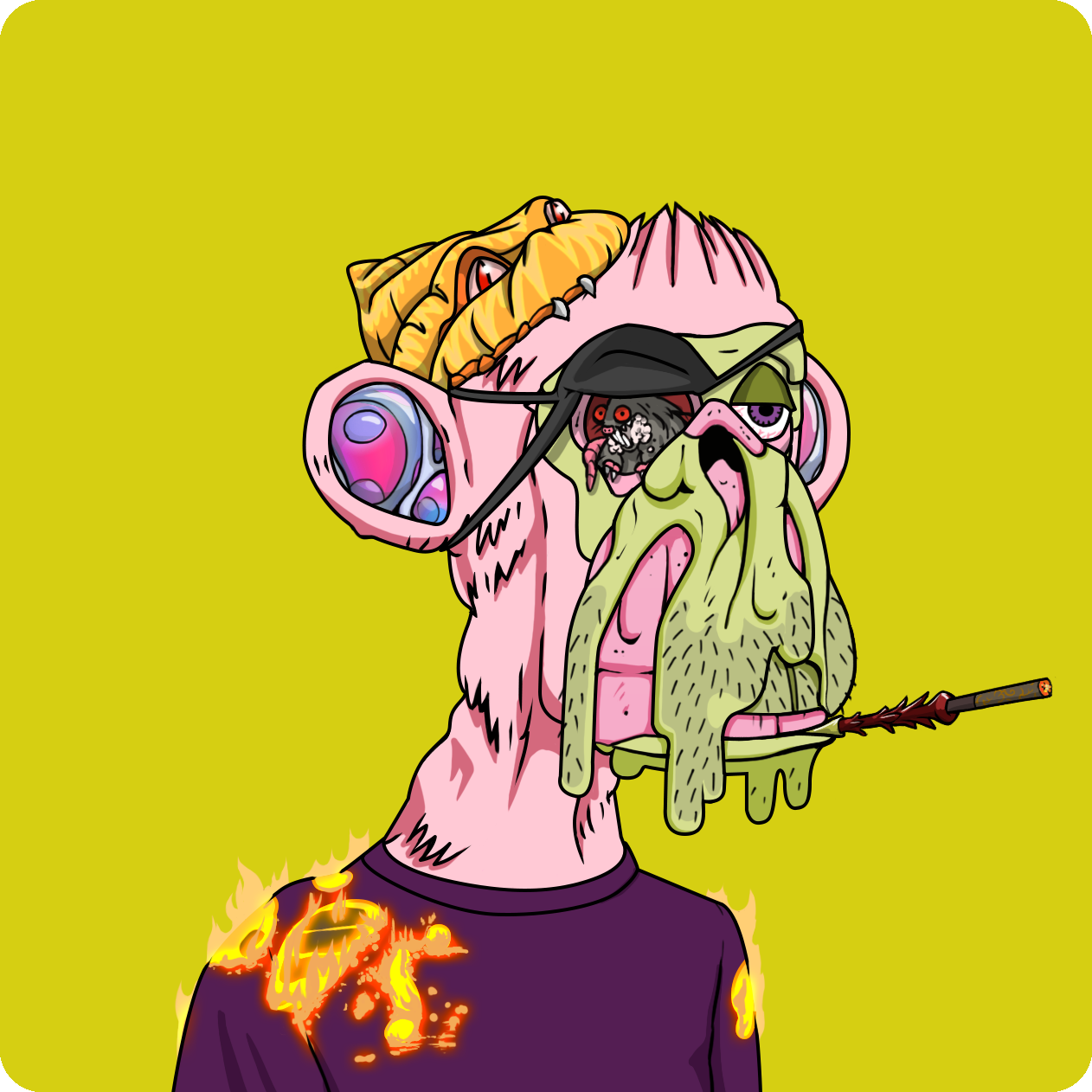 Yuga Labs - Mutant Ape Yacht Club - NFT # 24090