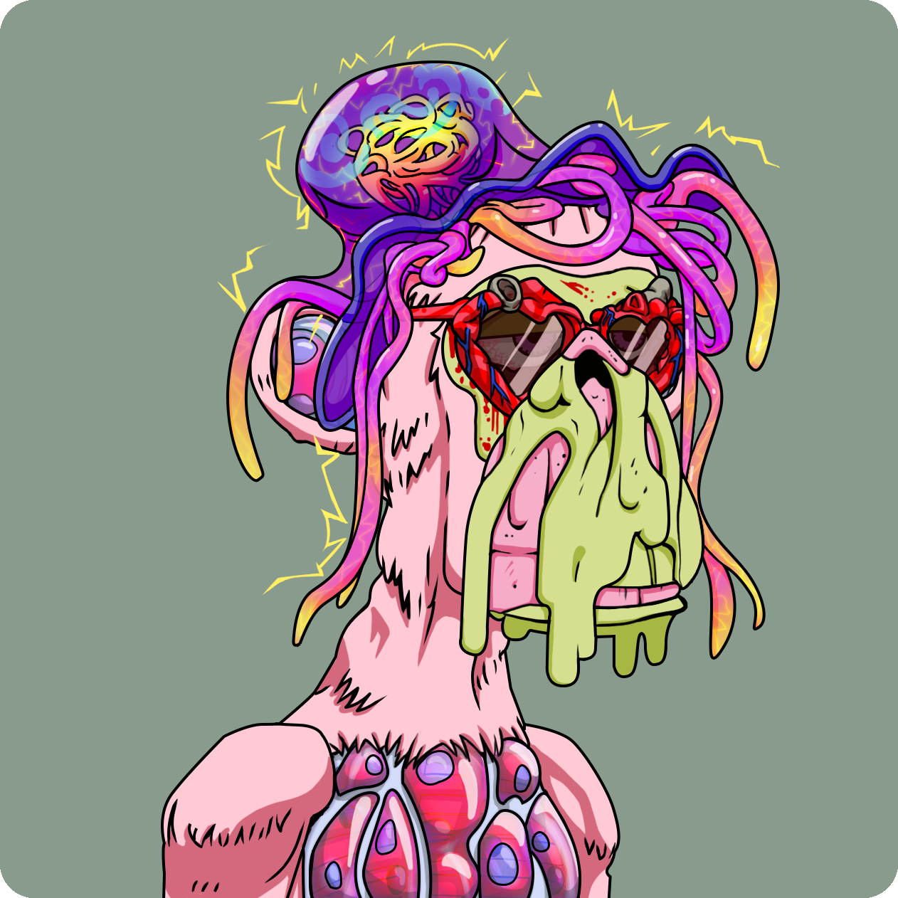 Yuga Labs - Mutant Ape Yacht Club - NFT # 9962