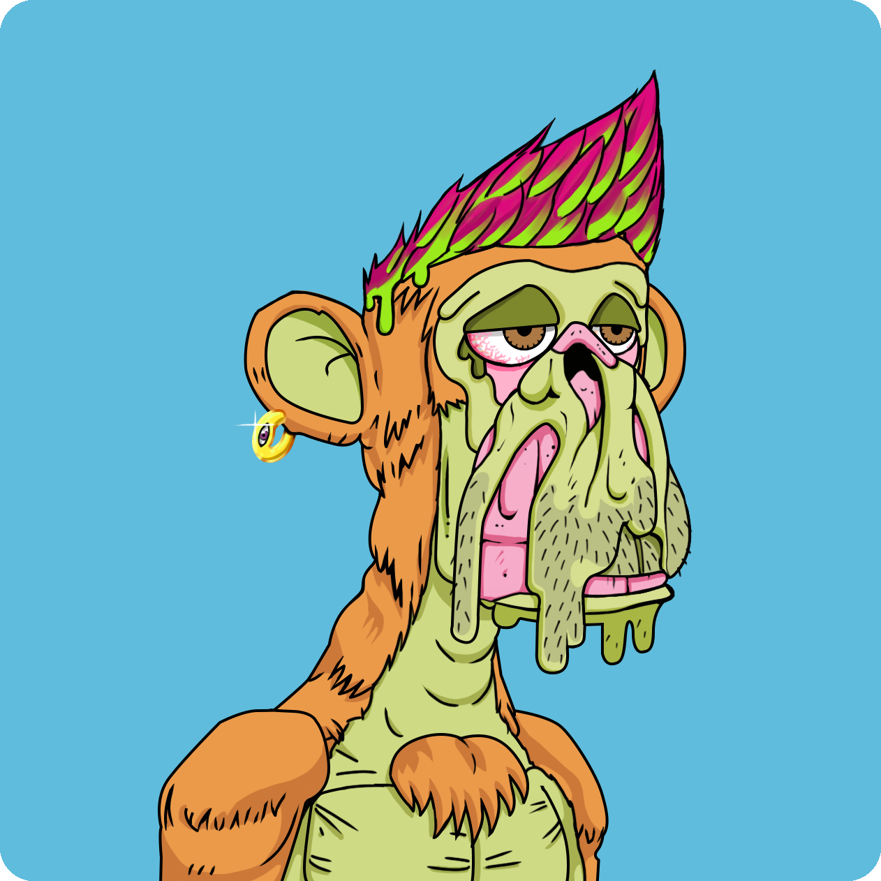 Yuga Labs - Mutant Ape Yacht Club - NFT # 23444