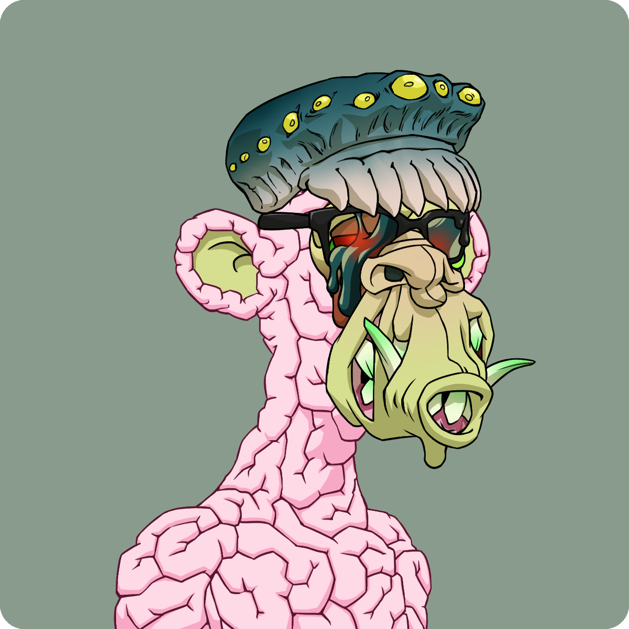 Yuga Labs - Mutant Ape Yacht Club - NFT # 6237