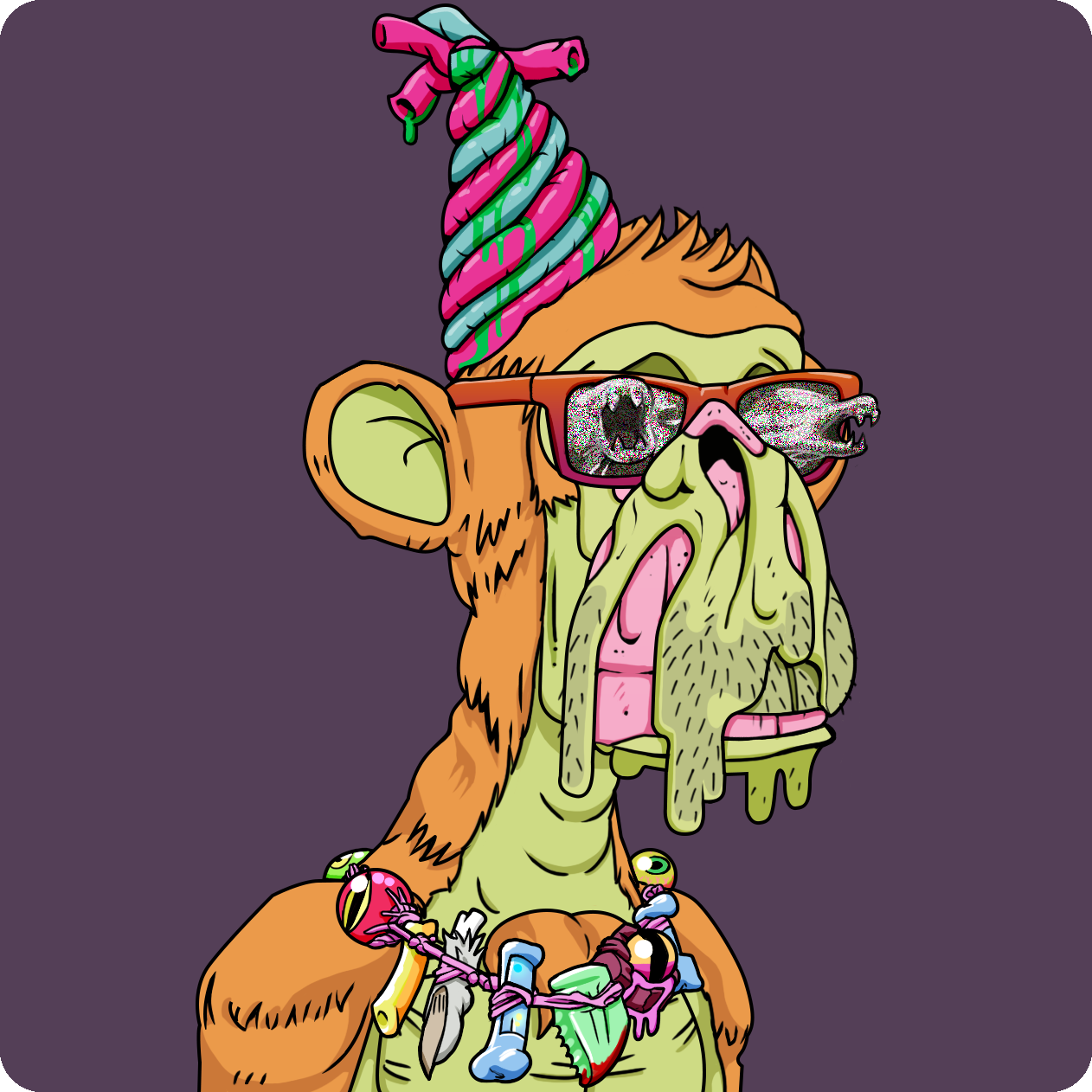 Yuga Labs - Mutant Ape Yacht Club - NFT # 3847