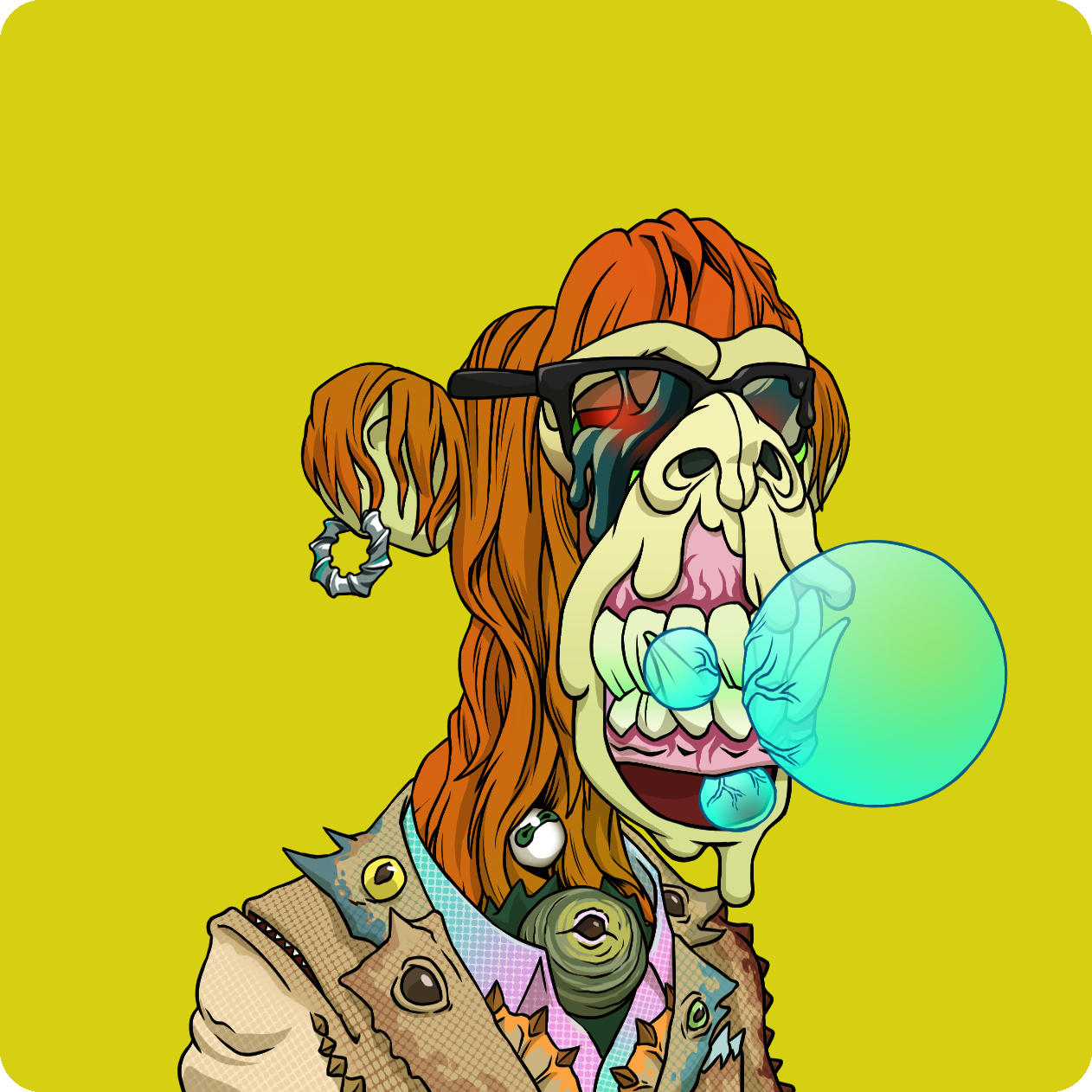 Yuga Labs - Mutant Ape Yacht Club - NFT # 4465