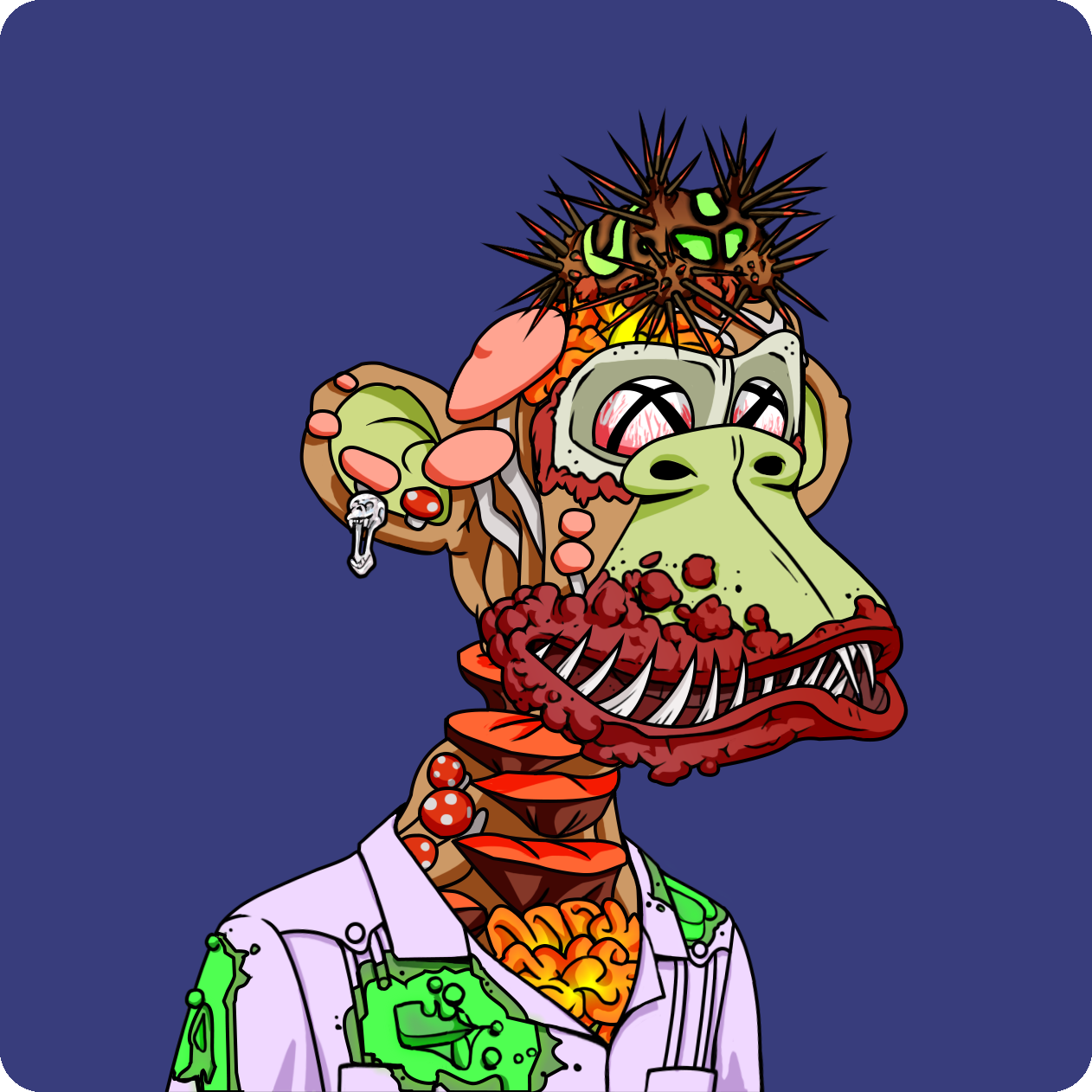 Yuga Labs - Mutant Ape Yacht Club - NFT # 21602