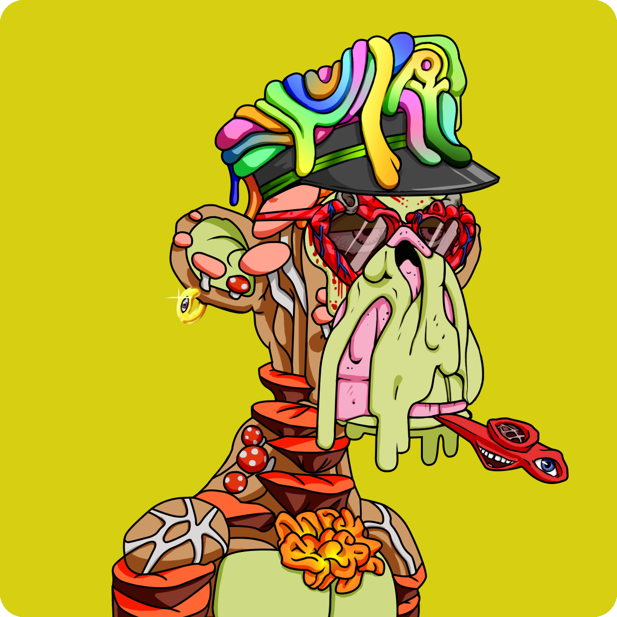 Yuga Labs - Mutant Ape Yacht Club - NFT # 5172