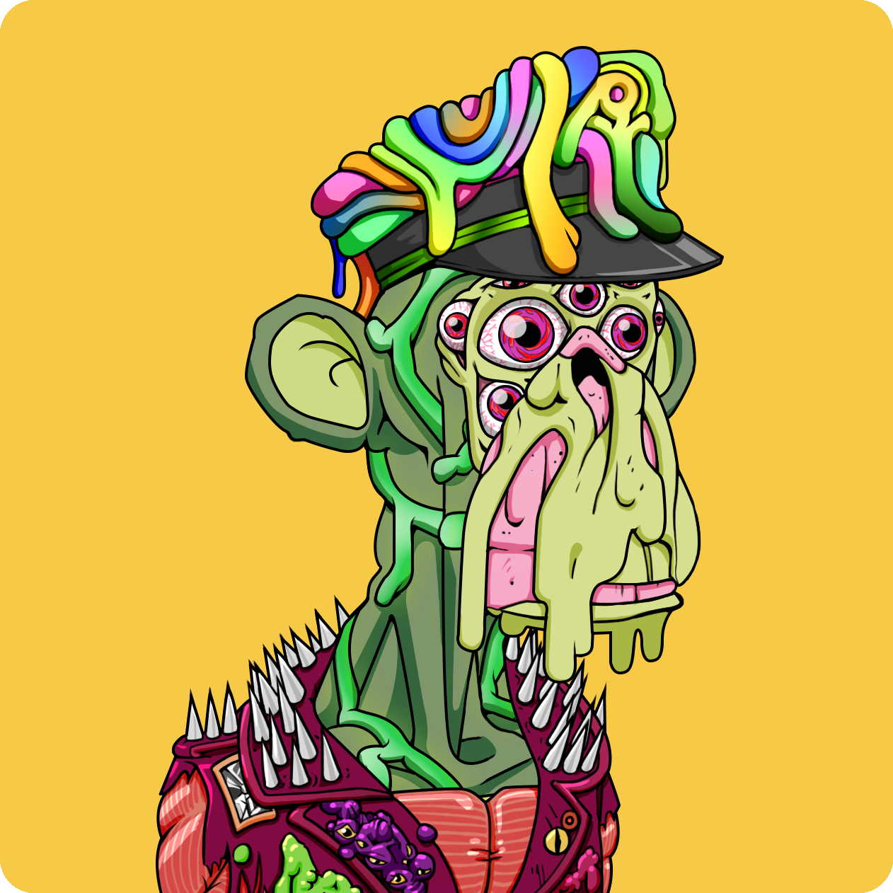 Yuga Labs - Mutant Ape Yacht Club - NFT # 10256