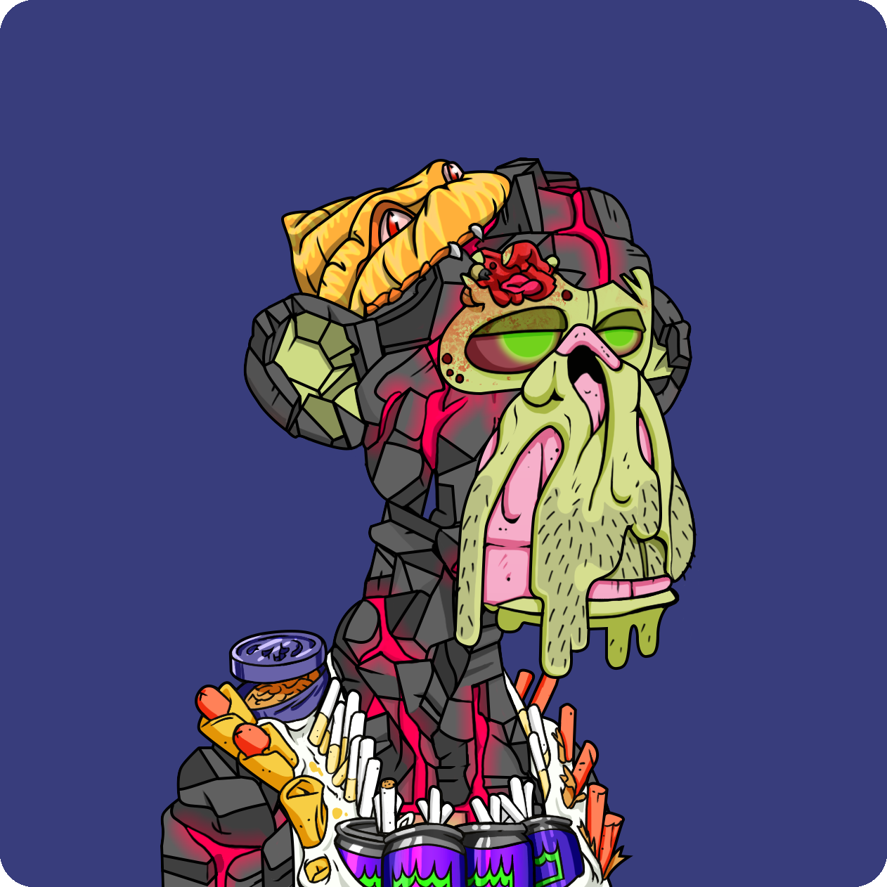 Yuga Labs - Mutant Ape Yacht Club - NFT # 16980