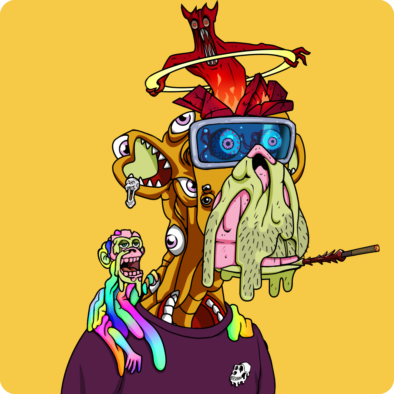 Yuga Labs - Mutant Ape Yacht Club - NFT # 23402