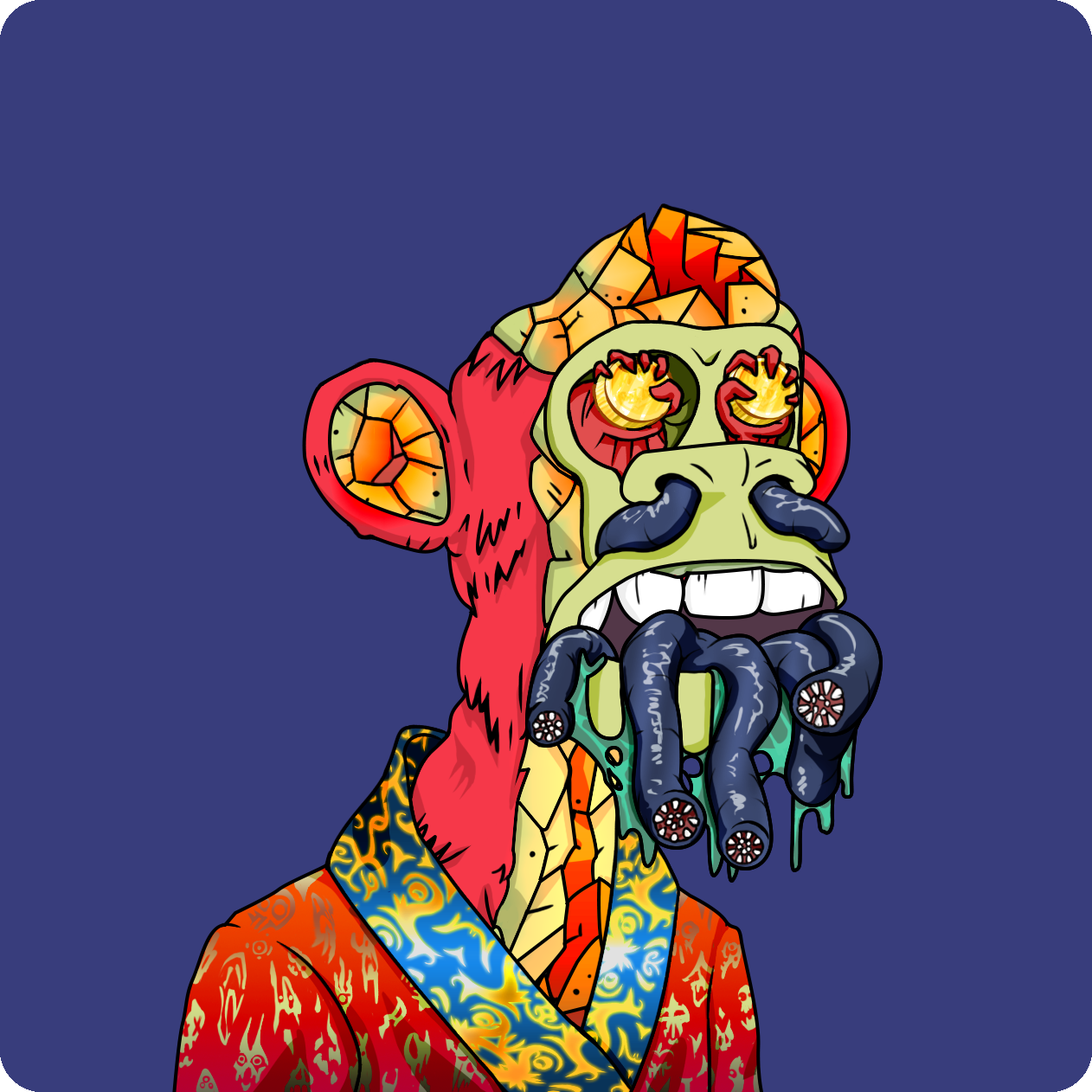 Yuga Labs - Mutant Ape Yacht Club - NFT # 3858