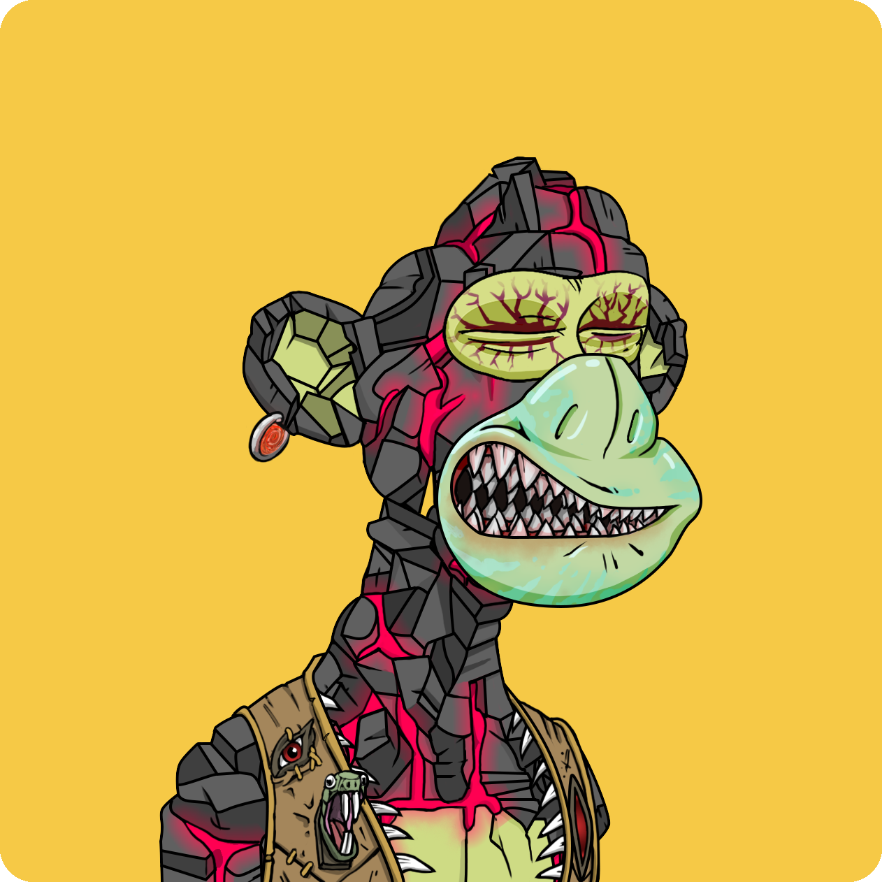 Yuga Labs - Mutant Ape Yacht Club - NFT # 18680