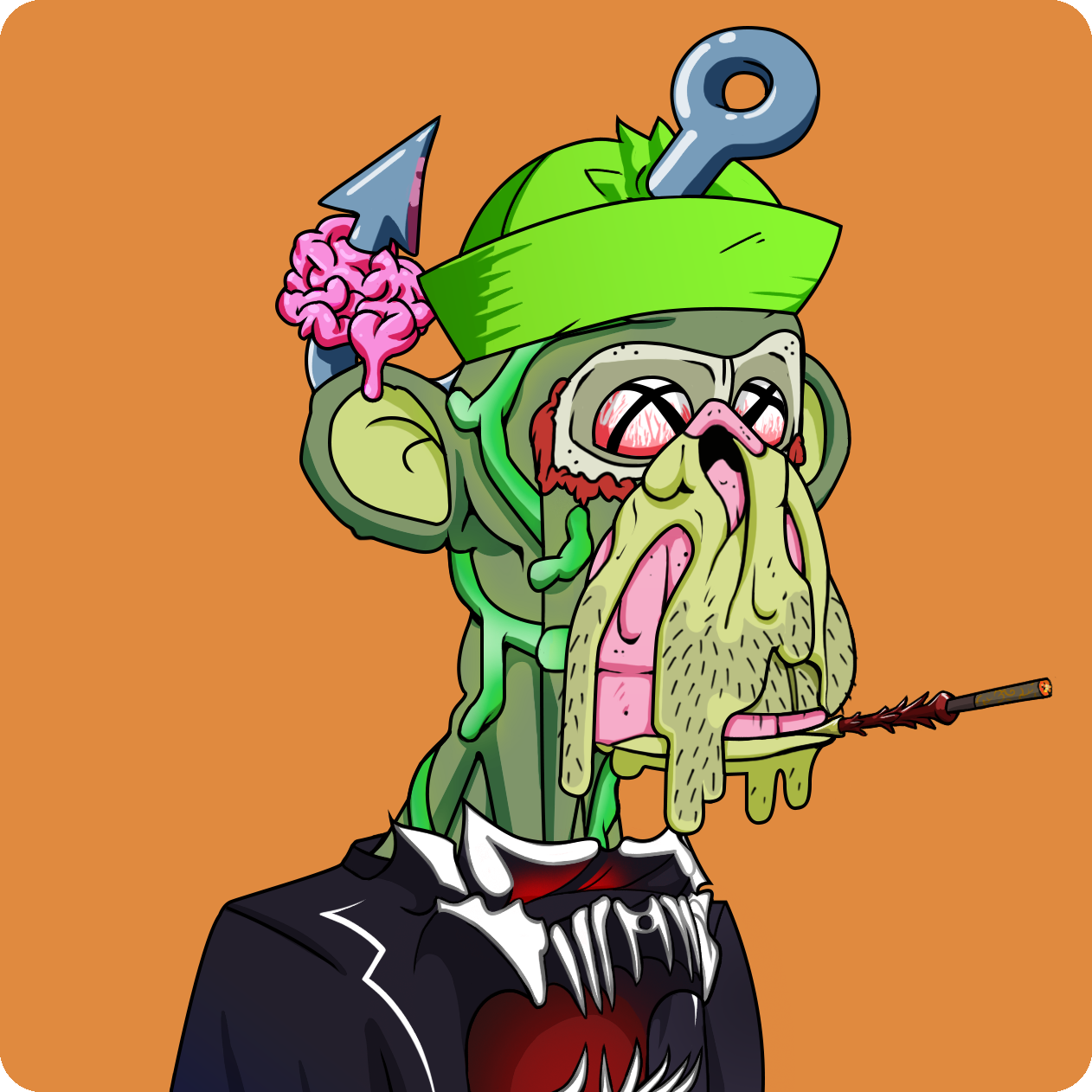 Yuga Labs - Mutant Ape Yacht Club - NFT # 8972