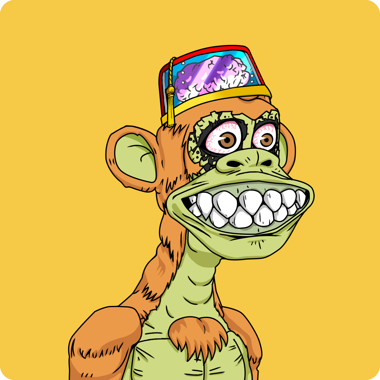 Yuga Labs - Mutant Ape Yacht Club - NFT # 10106