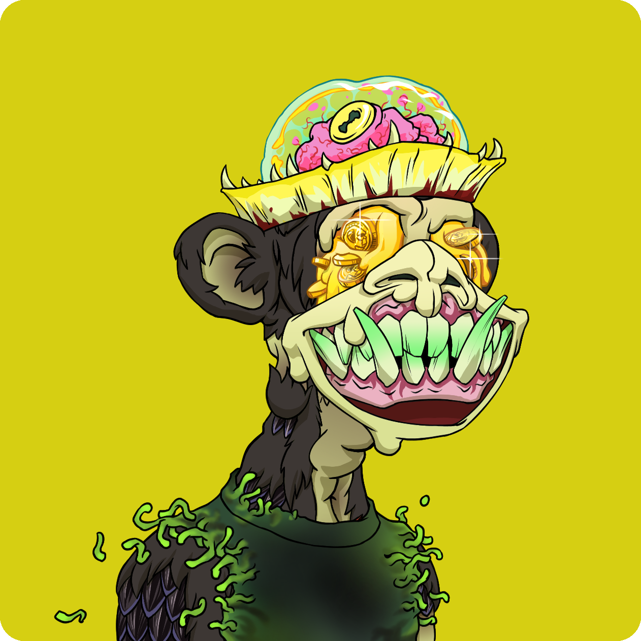 Yuga Labs - Mutant Ape Yacht Club - NFT # 16417