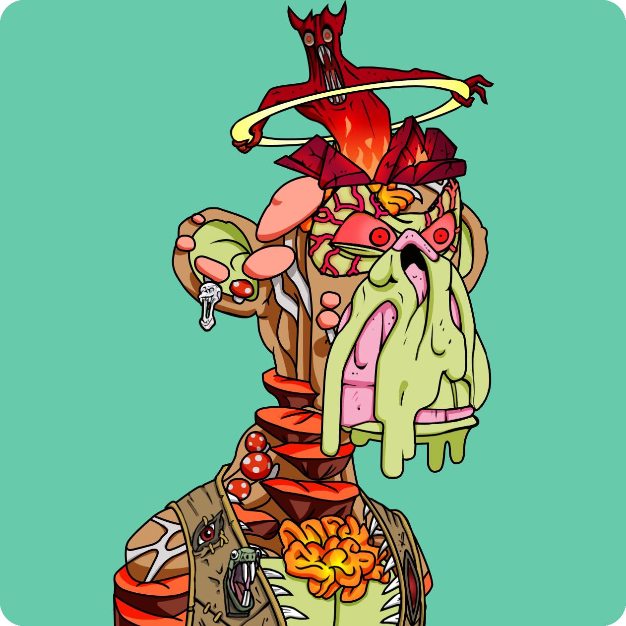 Yuga Labs - Mutant Ape Yacht Club - NFT # 9304