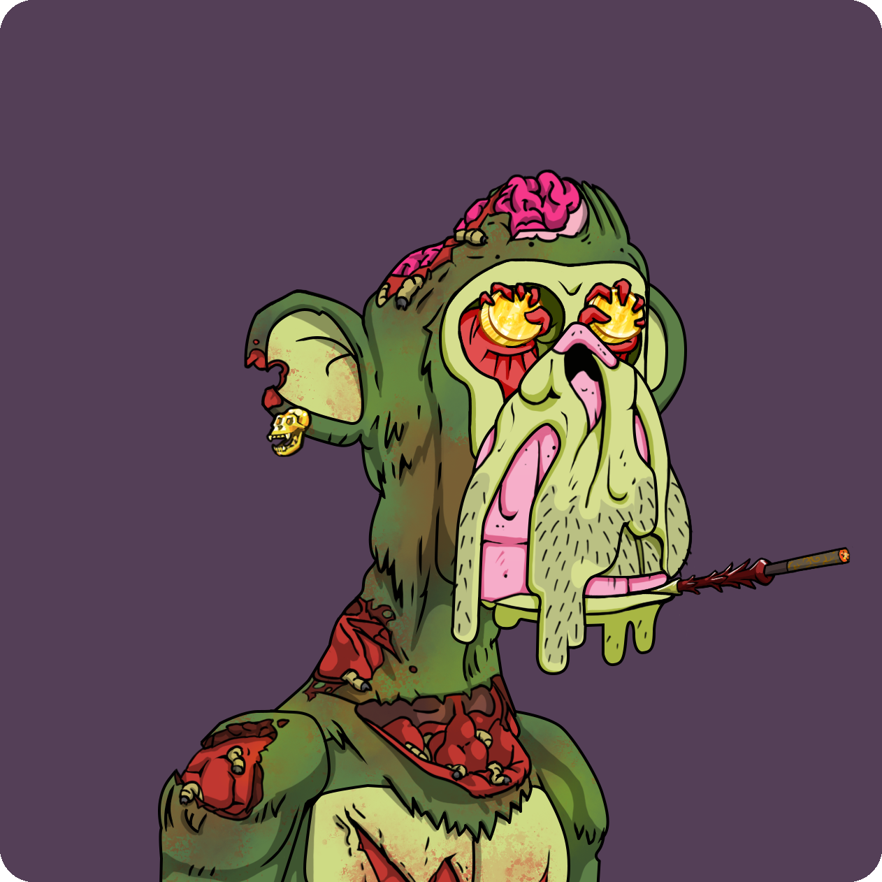 Yuga Labs - Mutant Ape Yacht Club - NFT # 8390