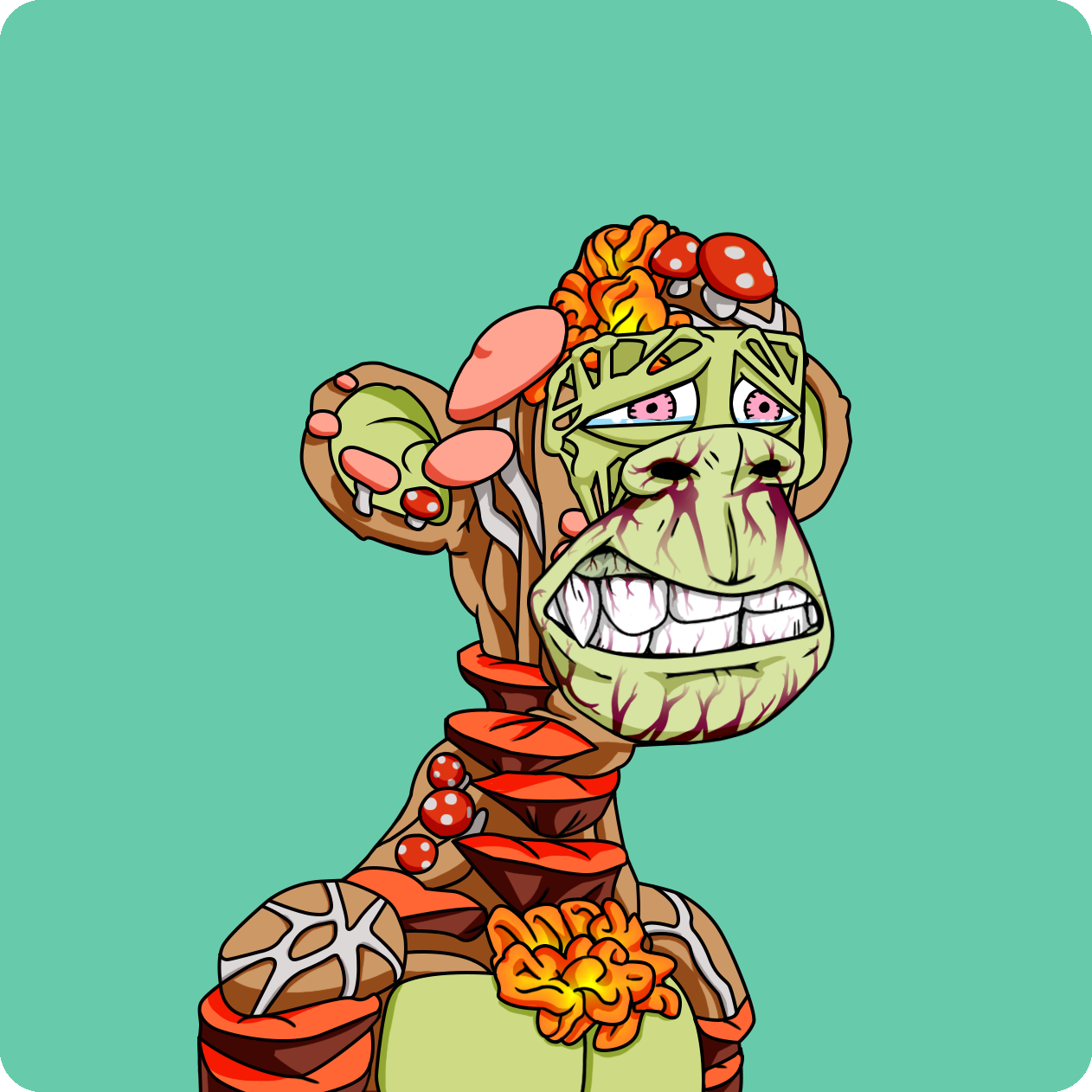 Yuga Labs - Mutant Ape Yacht Club - NFT # 13644