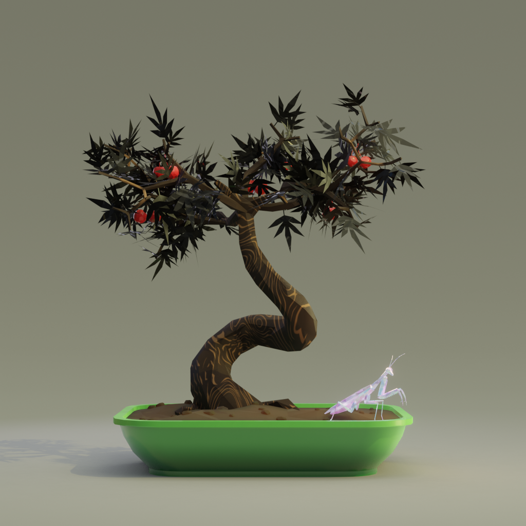 ZENFT Garden Society - Bonsai - Bonsai #8603 - NFT # 8603