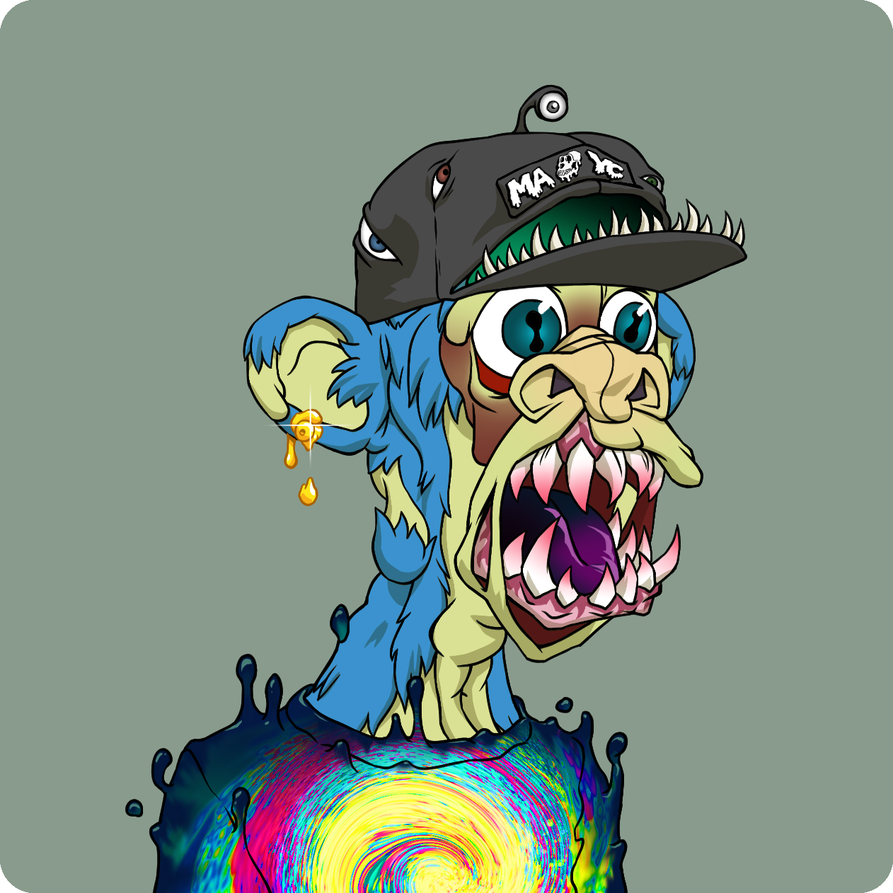 Yuga Labs - Mutant Ape Yacht Club - NFT # 24677