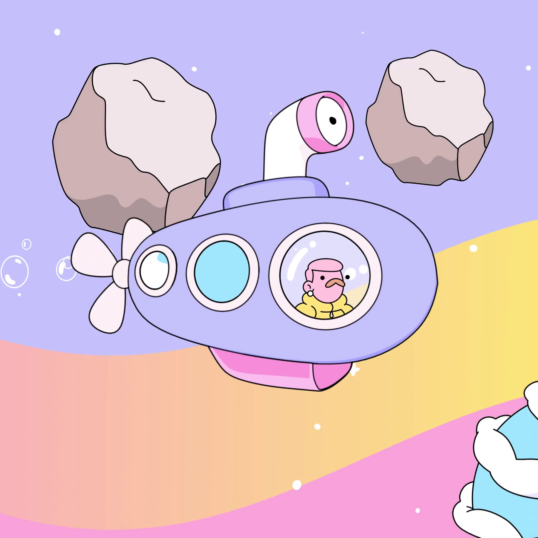 The Doodles Founders - Space Doodles - Space Doodle #134 - NFT # 134