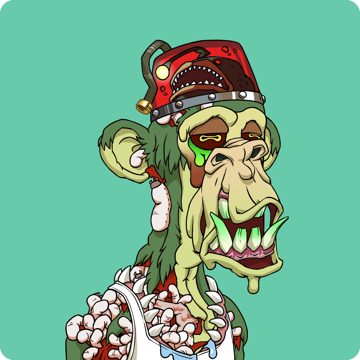 Yuga Labs - Mutant Ape Yacht Club - NFT # 2150