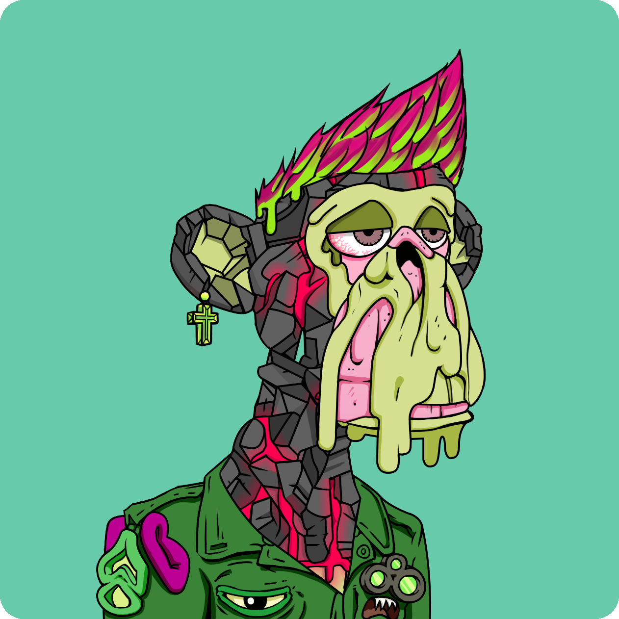 Yuga Labs - Mutant Ape Yacht Club - NFT # 90