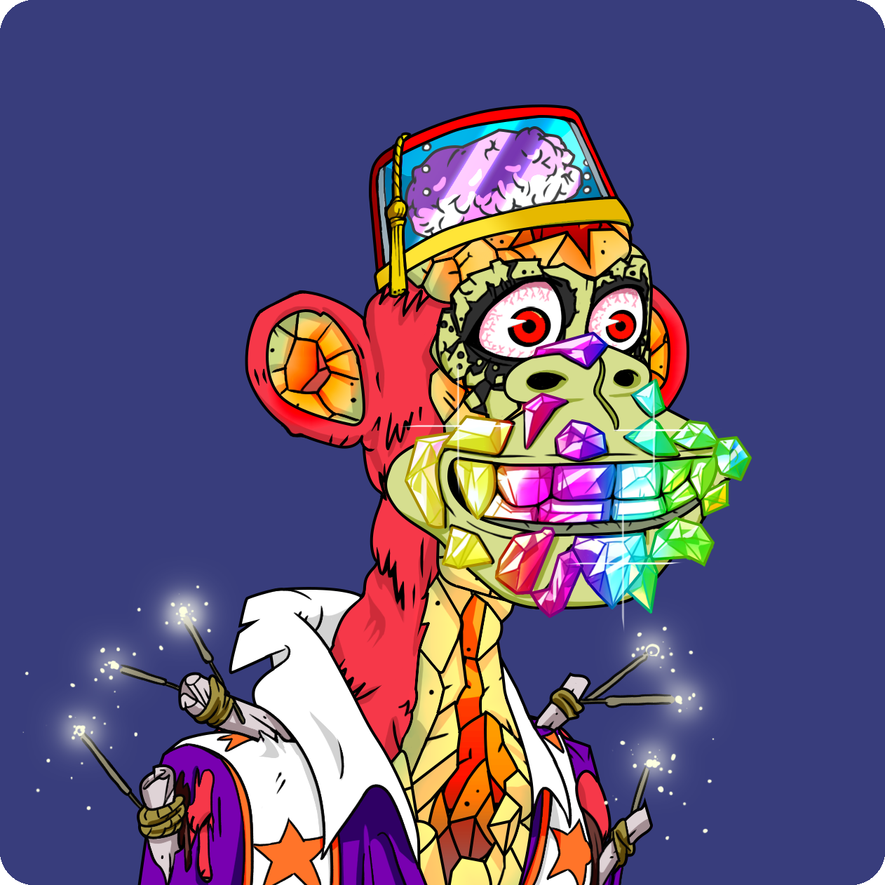 Yuga Labs - Mutant Ape Yacht Club - NFT # 3406