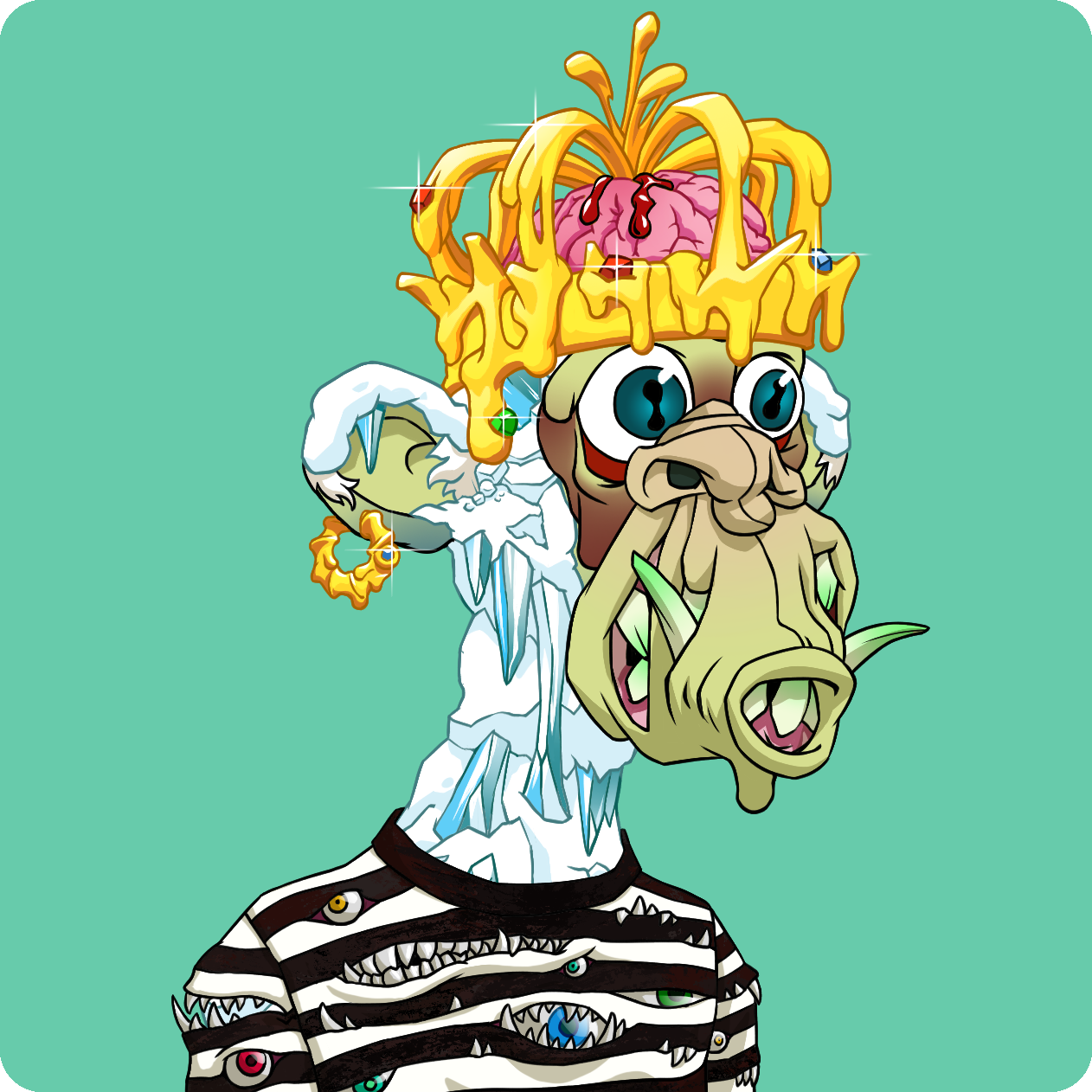 Yuga Labs - Mutant Ape Yacht Club - NFT # 21865