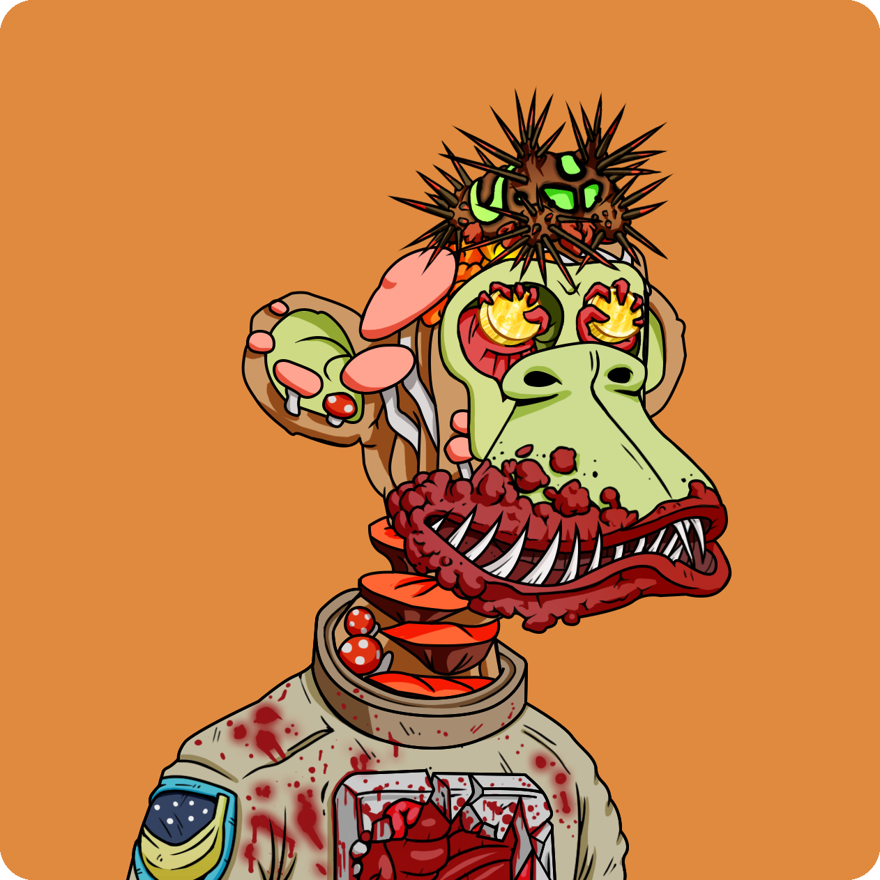 Yuga Labs - Mutant Ape Yacht Club - NFT # 28276