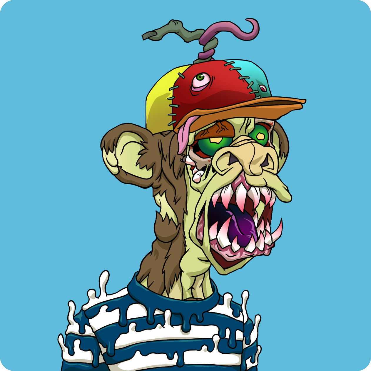 Yuga Labs - Mutant Ape Yacht Club - NFT # 1594