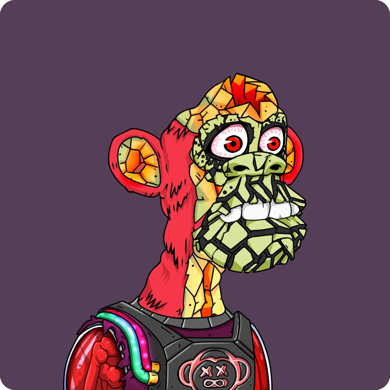 Yuga Labs - Mutant Ape Yacht Club - NFT # 3132