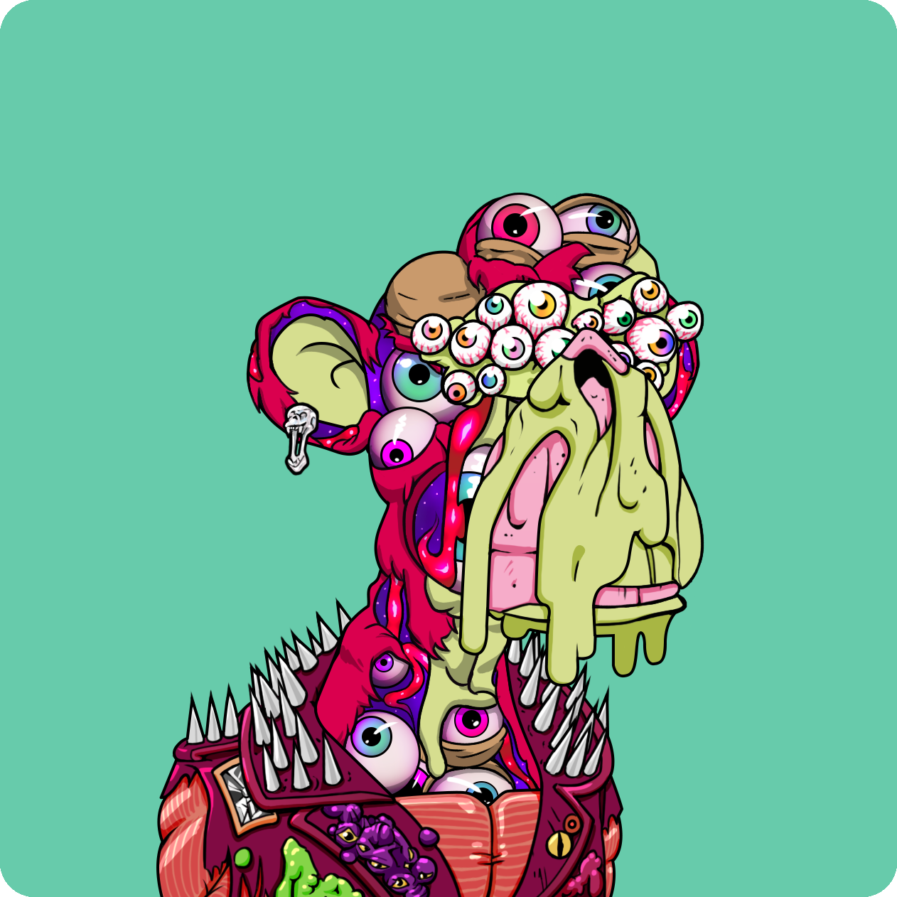 Yuga Labs - Mutant Ape Yacht Club - NFT # 10362