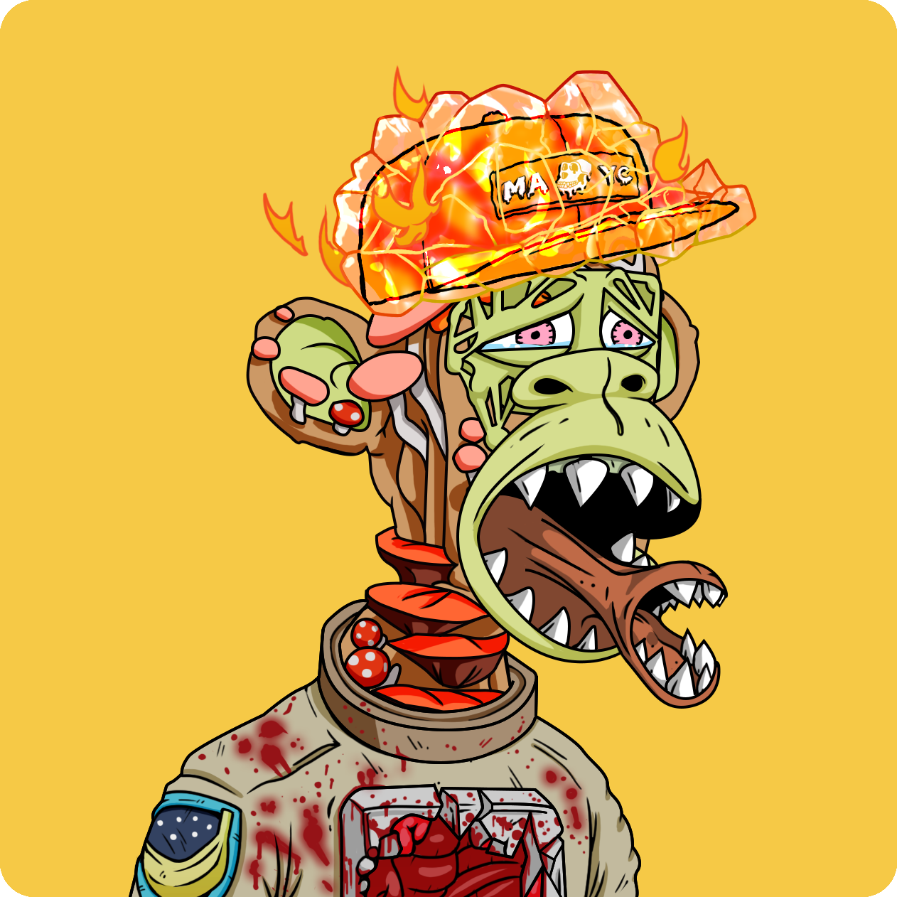 Yuga Labs - Mutant Ape Yacht Club - NFT # 2806