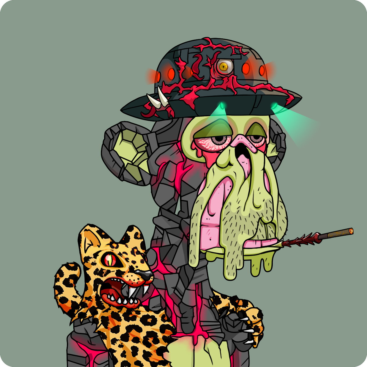 Yuga Labs - Mutant Ape Yacht Club - NFT # 71