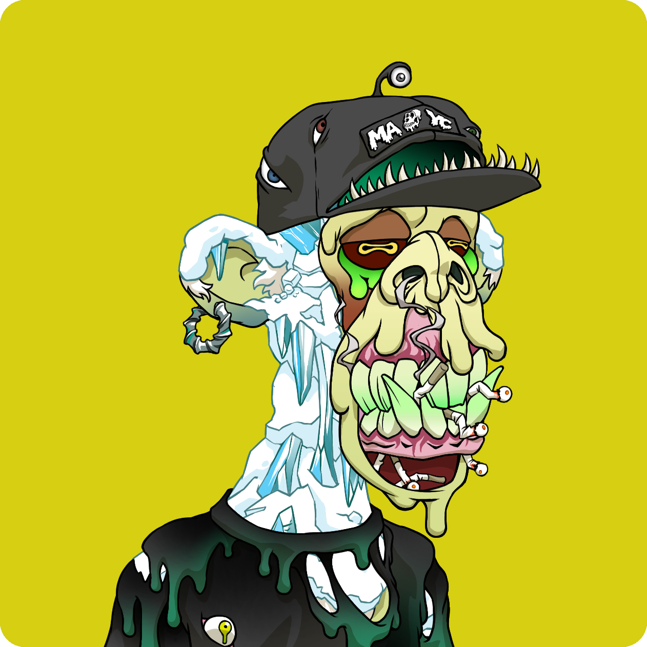 Yuga Labs - Mutant Ape Yacht Club - NFT # 12757