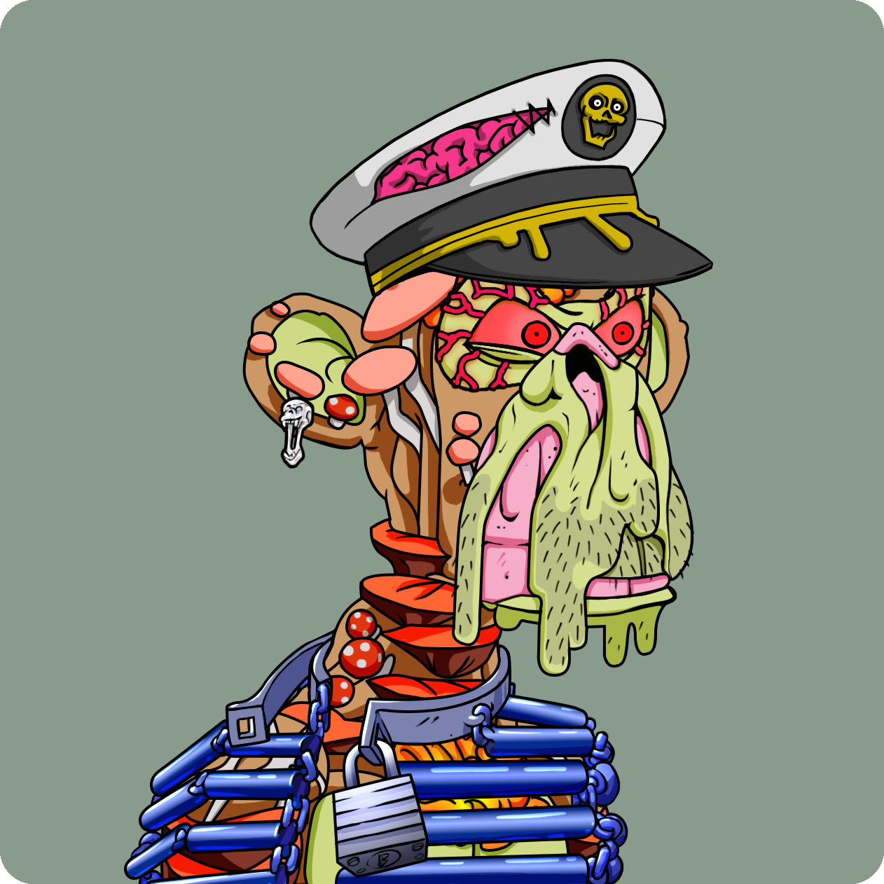 Yuga Labs - Mutant Ape Yacht Club - NFT # 10966