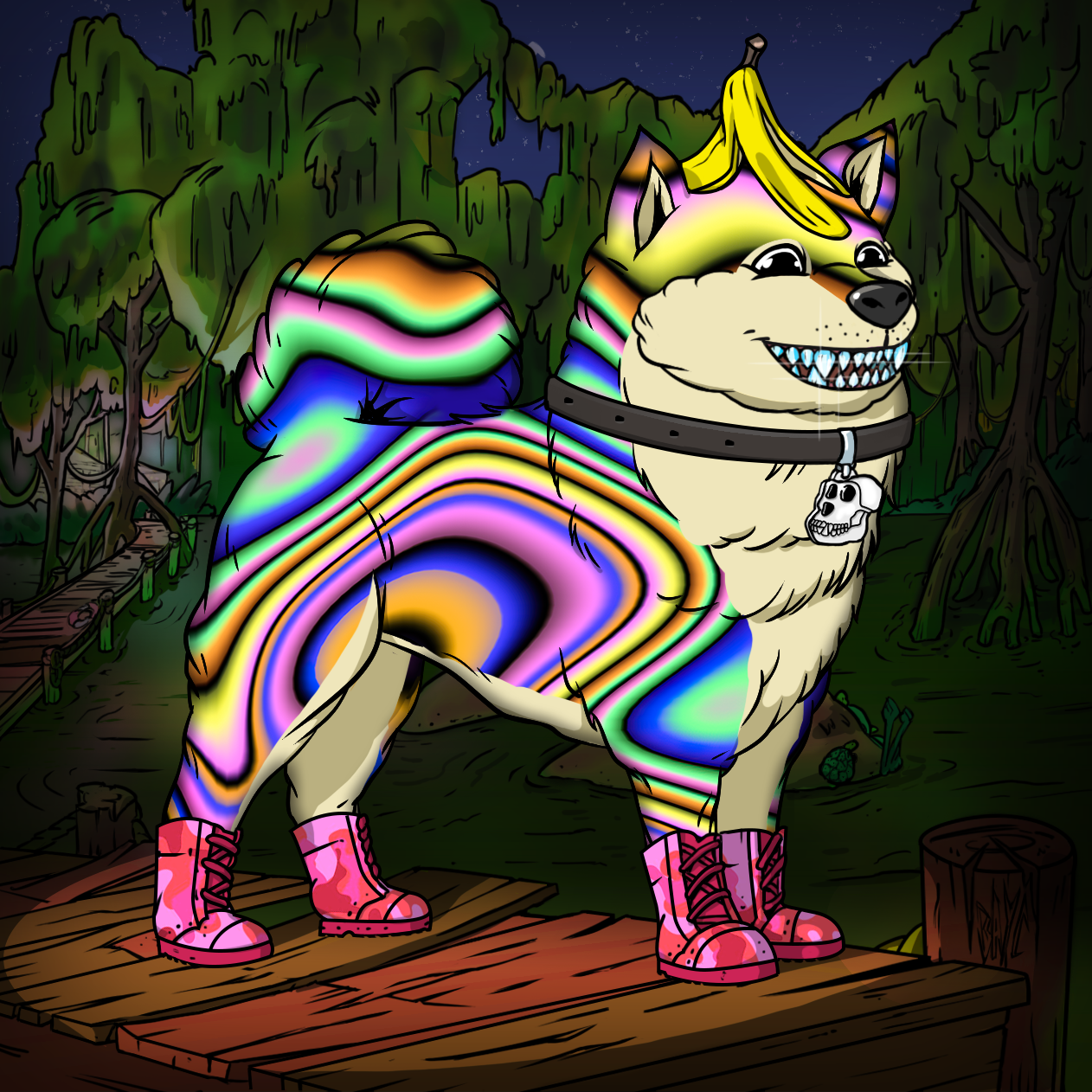 Yuga Labs - Bored Ape Kennel Club - NFT # 7672